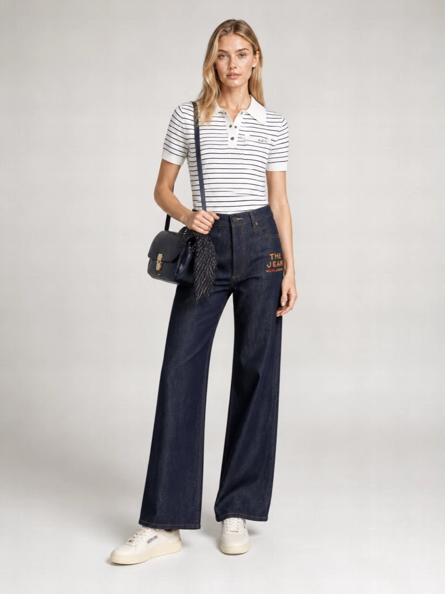 A.p.c. Cotton Polo Jumper