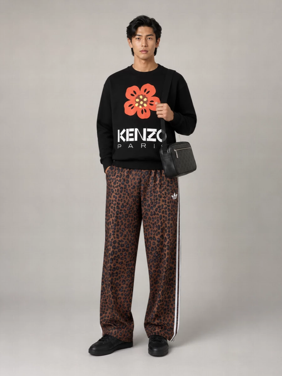 Adidas Straight-Leg Trousers