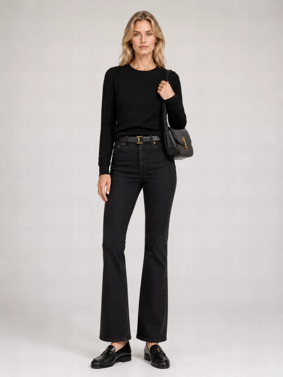 Saint Laurent Leather Loafers