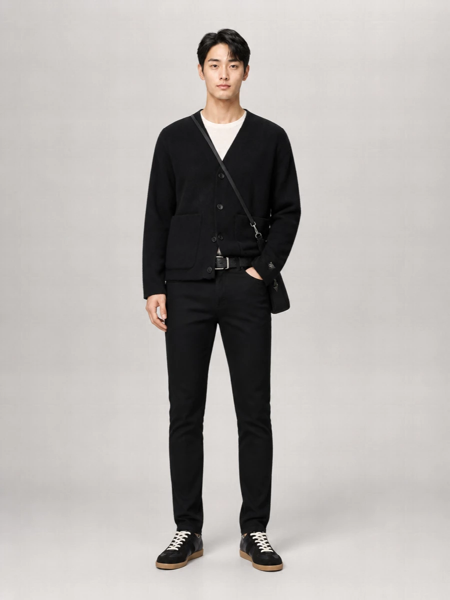 Our Legacy Wool Blend V-Neck Cardigan