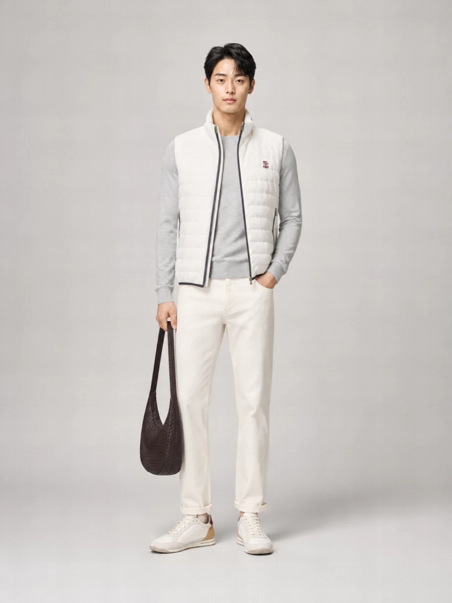 Brunello Cucinelli Quilted Gilet