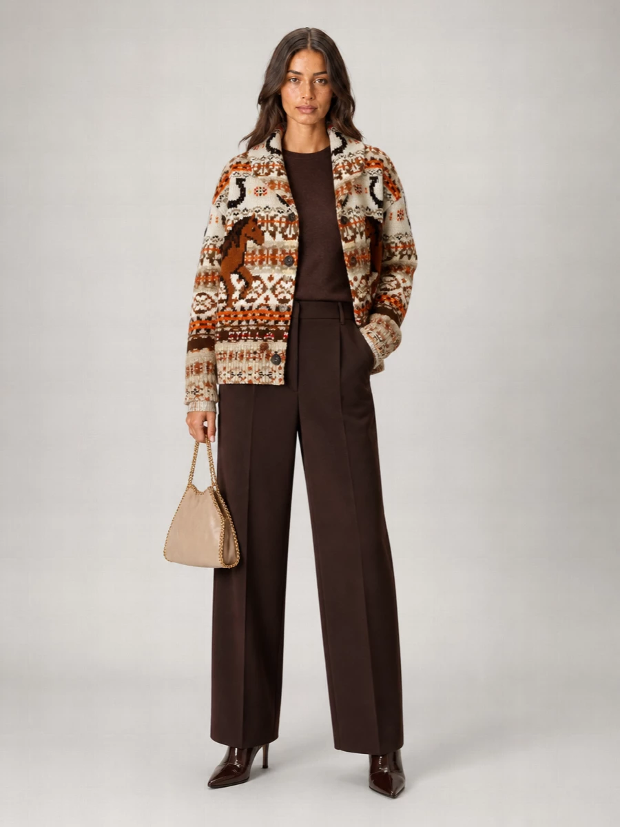 Stella Mccartney Wool Oversized Cardigan