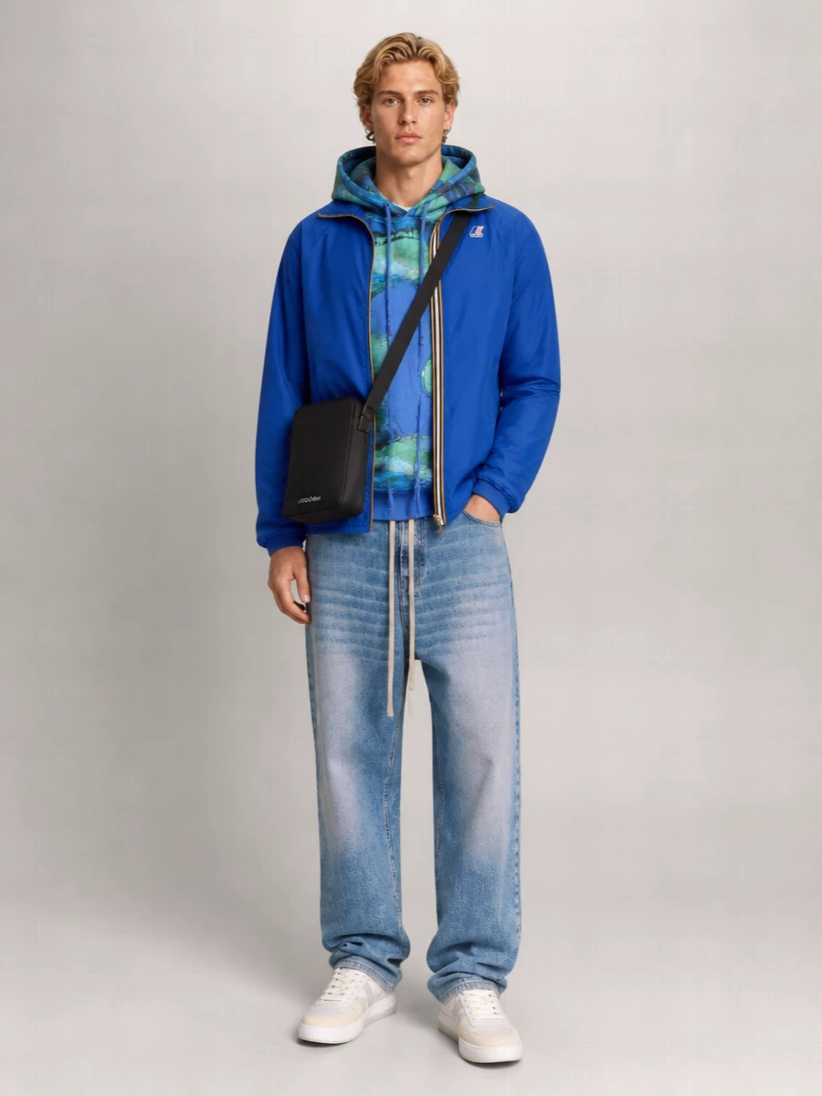 K-Way Hooded Jacket