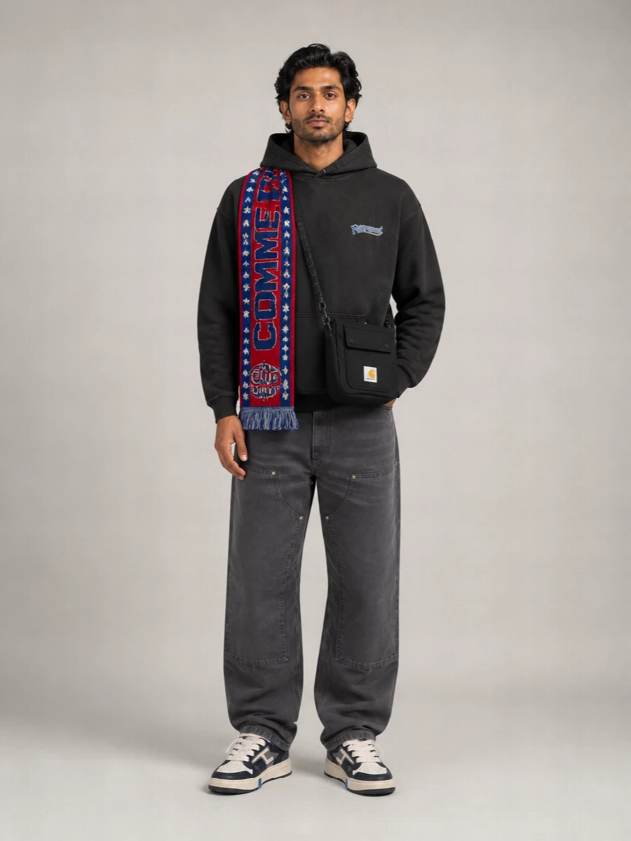 Represent Cotton Oversized Printed Hoodie