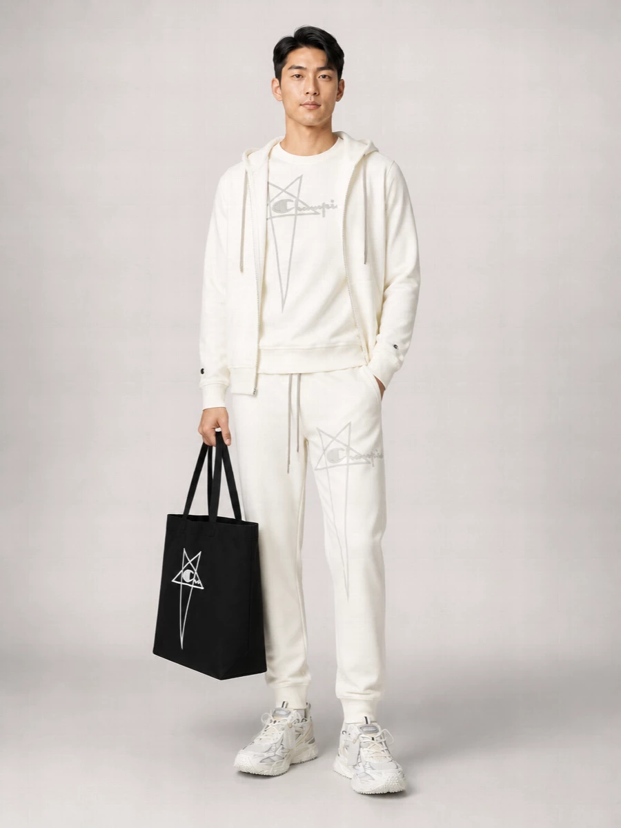 Rick Owens Cotton Zip-Up Hoodie