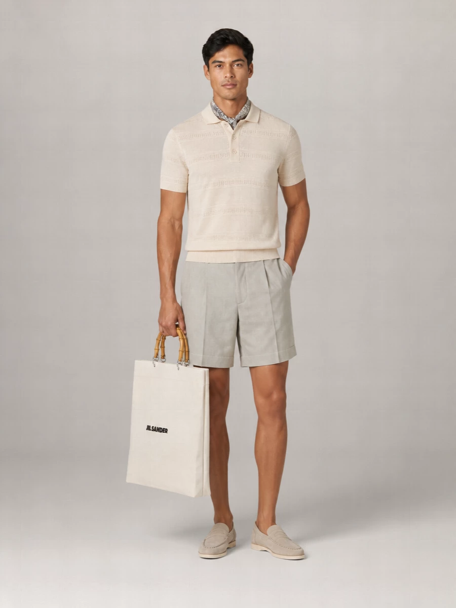 Lardini Embroidered Polo Shirt