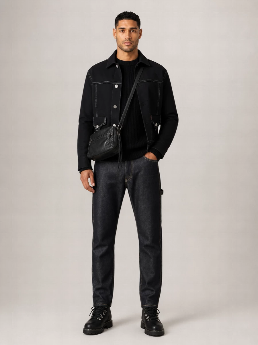 Junya Watanabe Wool Single Breasted Coat