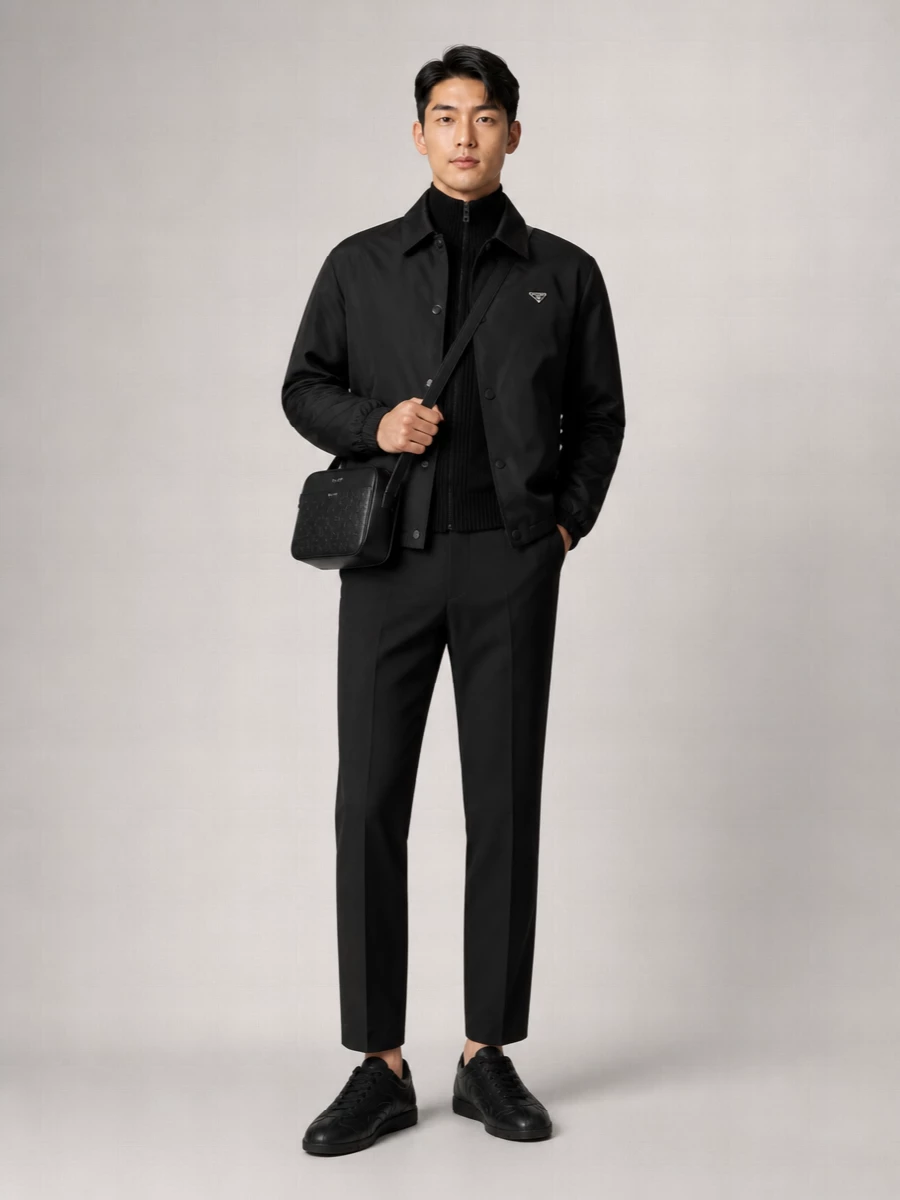 Prada Recycled Nylon Lightweight Jacket