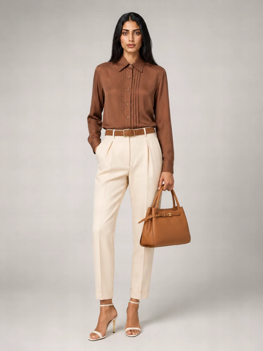 Tom Ford Leather Padlock Sandals