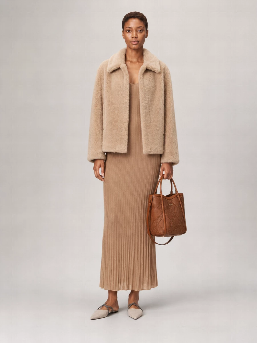 Max Mara Faux Fur Jacket