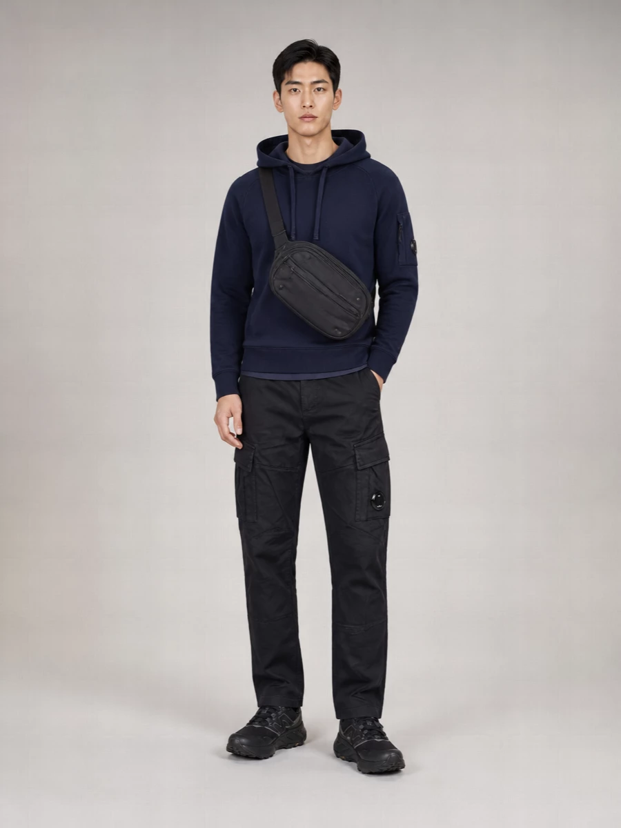 C.p. Company Wool Hooded Jacket