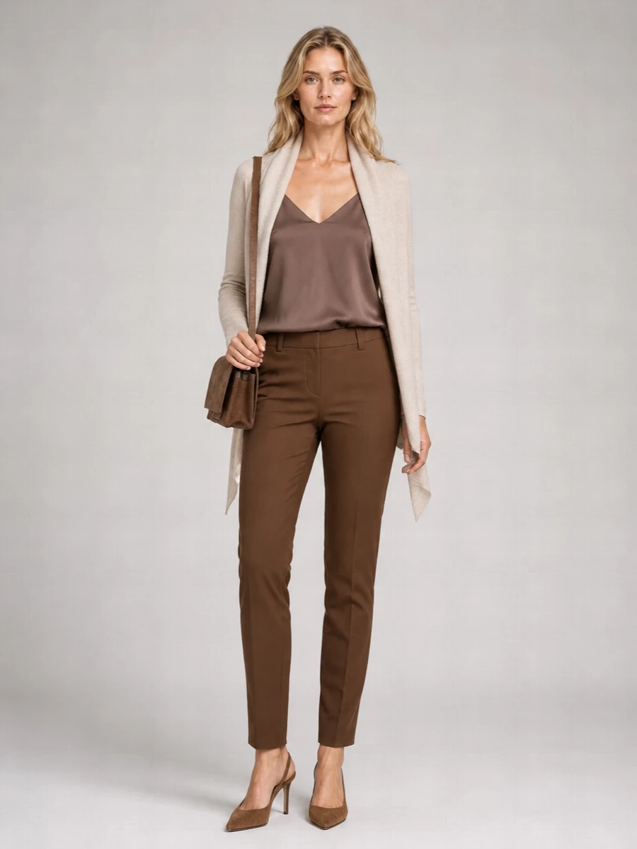 Brunello Cucinelli silk v-neck sleeveless top