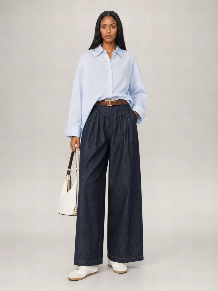 Dries Van Noten Leather Low-Top Sneakers