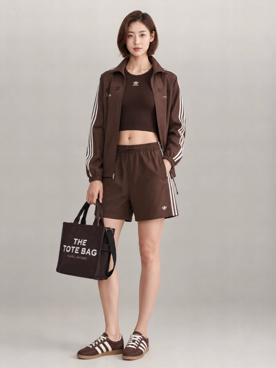 Marc Jacobs Medium Canvas Tote Bag With Adjustable Strap