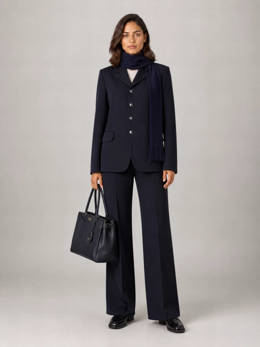 Comme Des Garçons Rayon Blazer Jacket