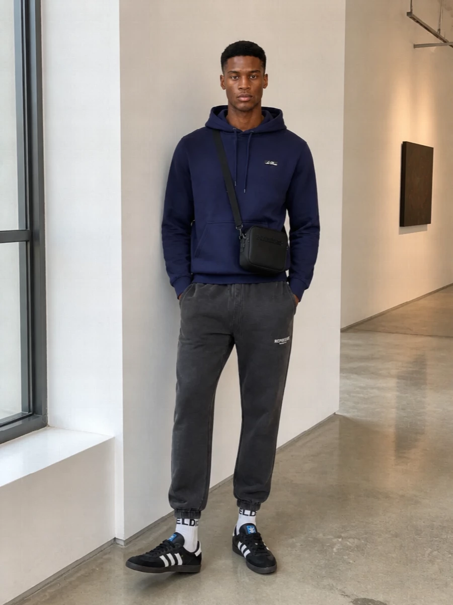 Les deux hoodie represent joggers adidas sneakers