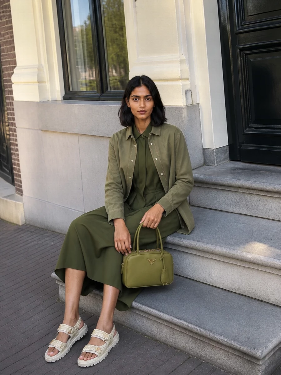 Dior olive shirt jacket givenchy shirt dress