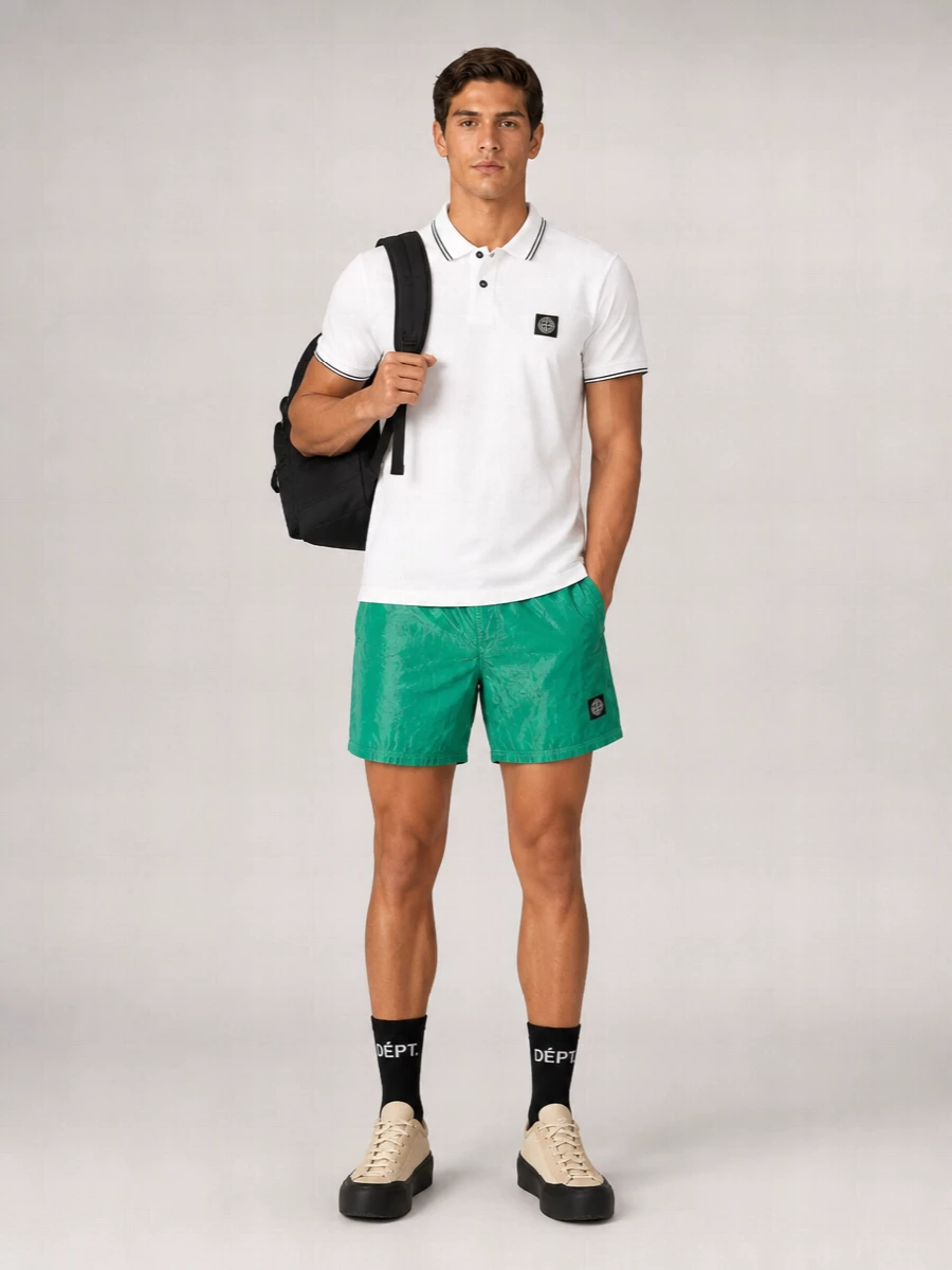 Stone Island Mid-Length Swim Shorts