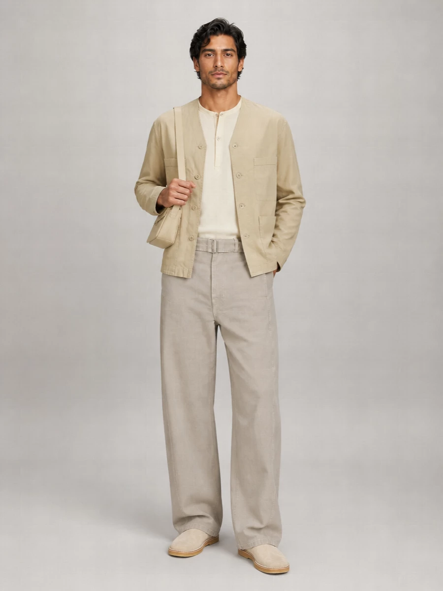 Lemaire Suede Loafers