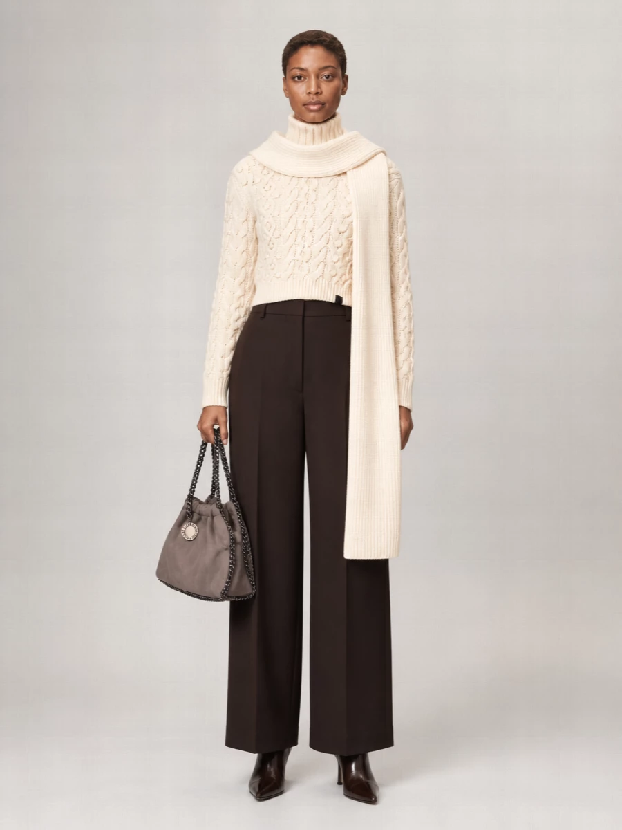 Stella Mccartney Falabella Mini Drawstring Shoulder Bag