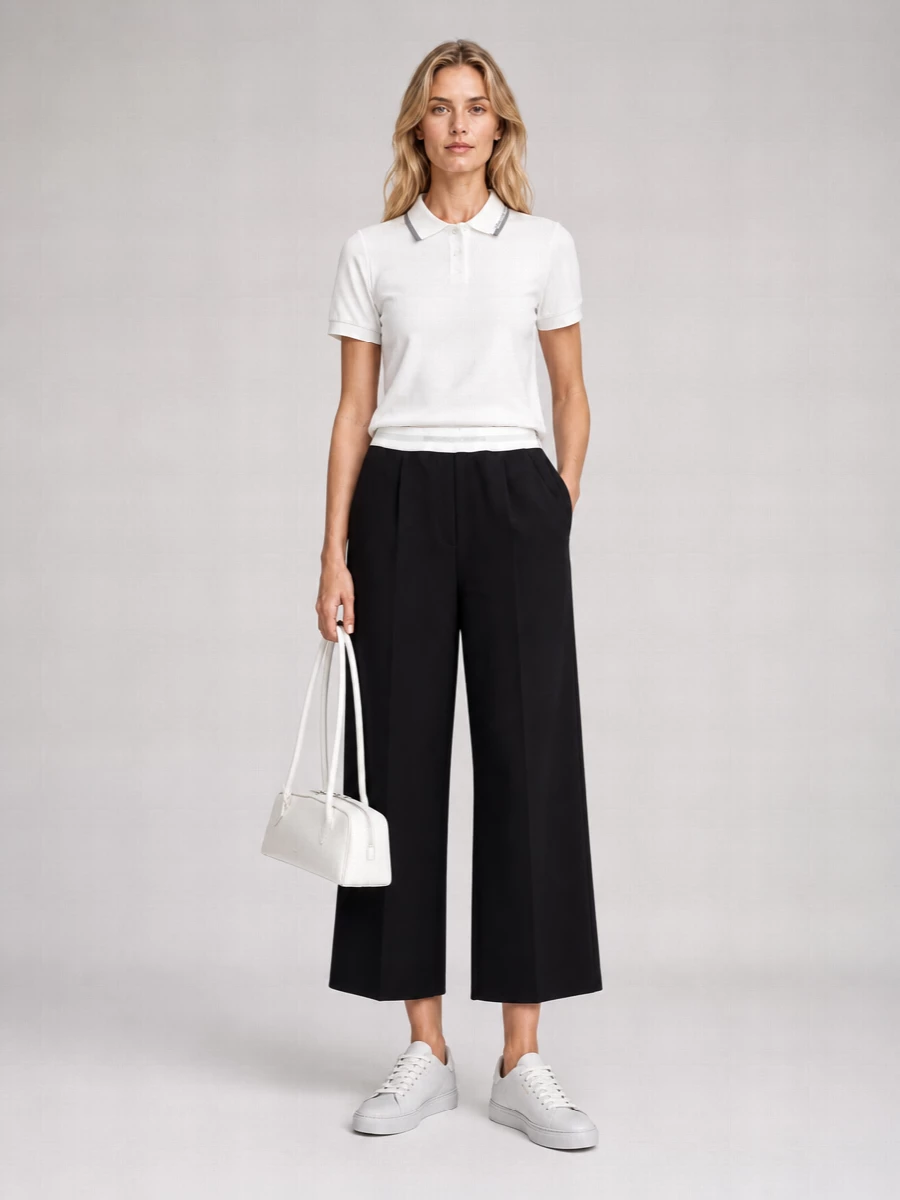 Alexander Wang Cotton Oversized Mini Polo Dress
