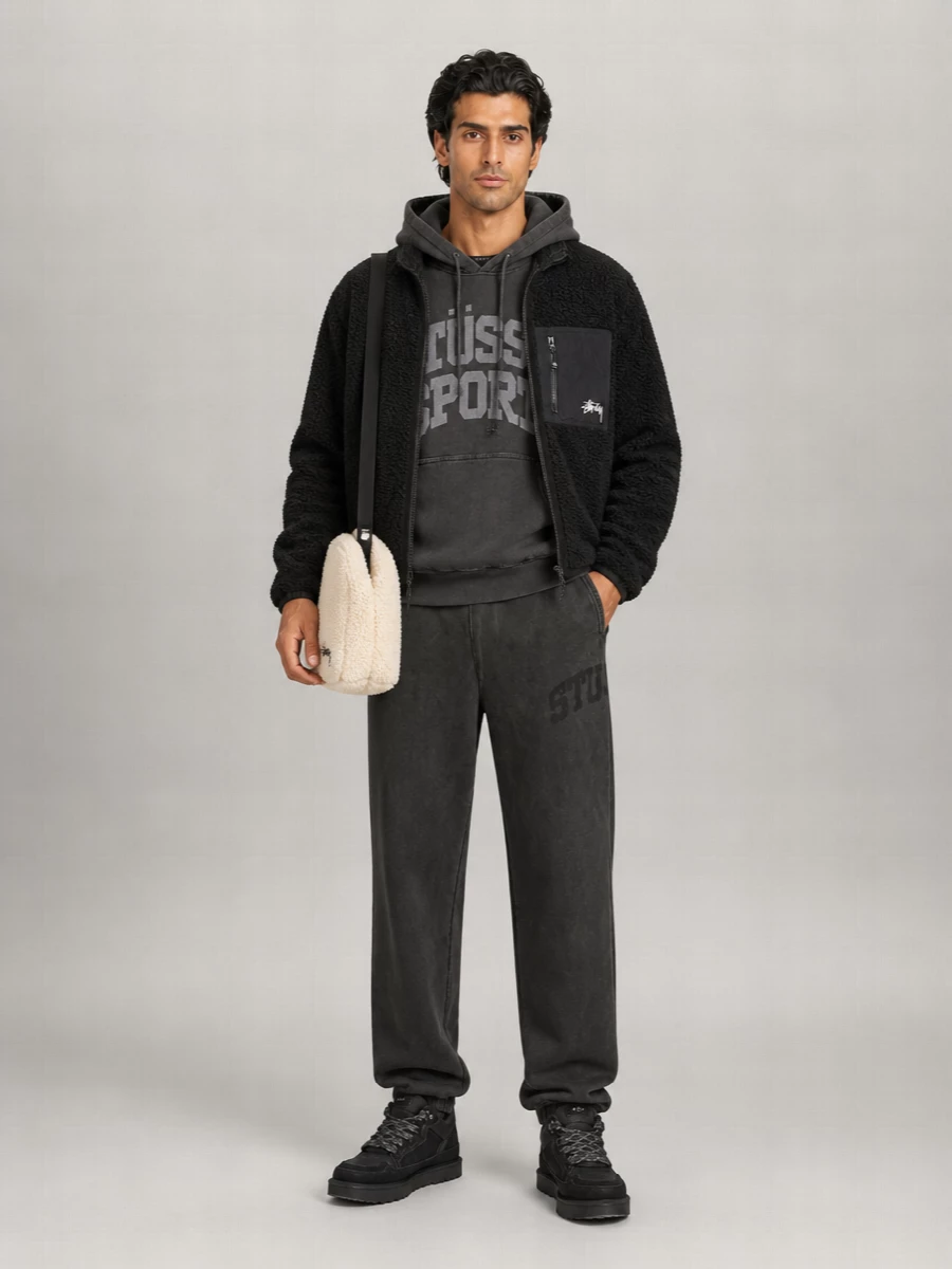 Stüssy Fleece Padded Jacket