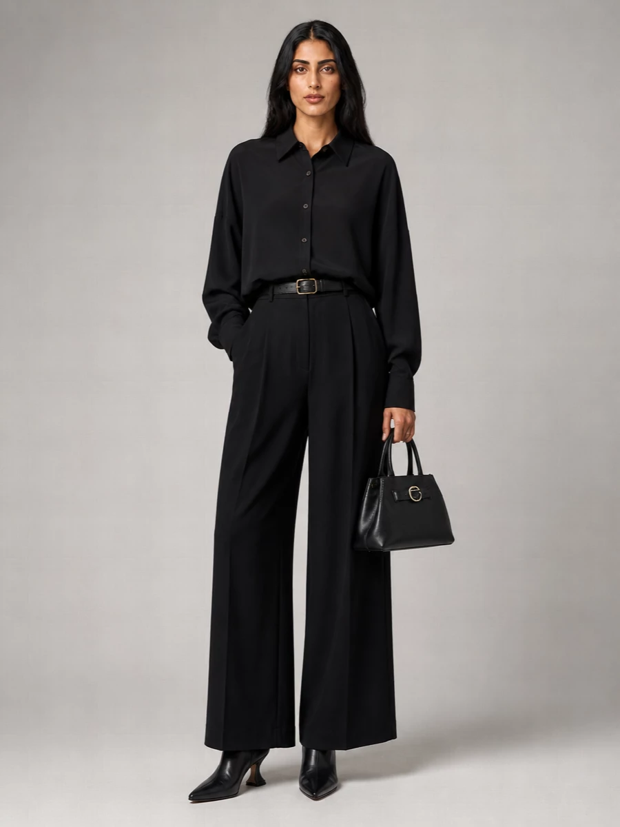 Dries Van Noten Wide-Leg Trousers