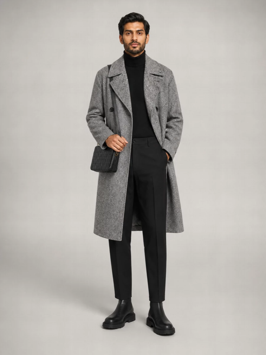 Dries Van Noten Wool Coat