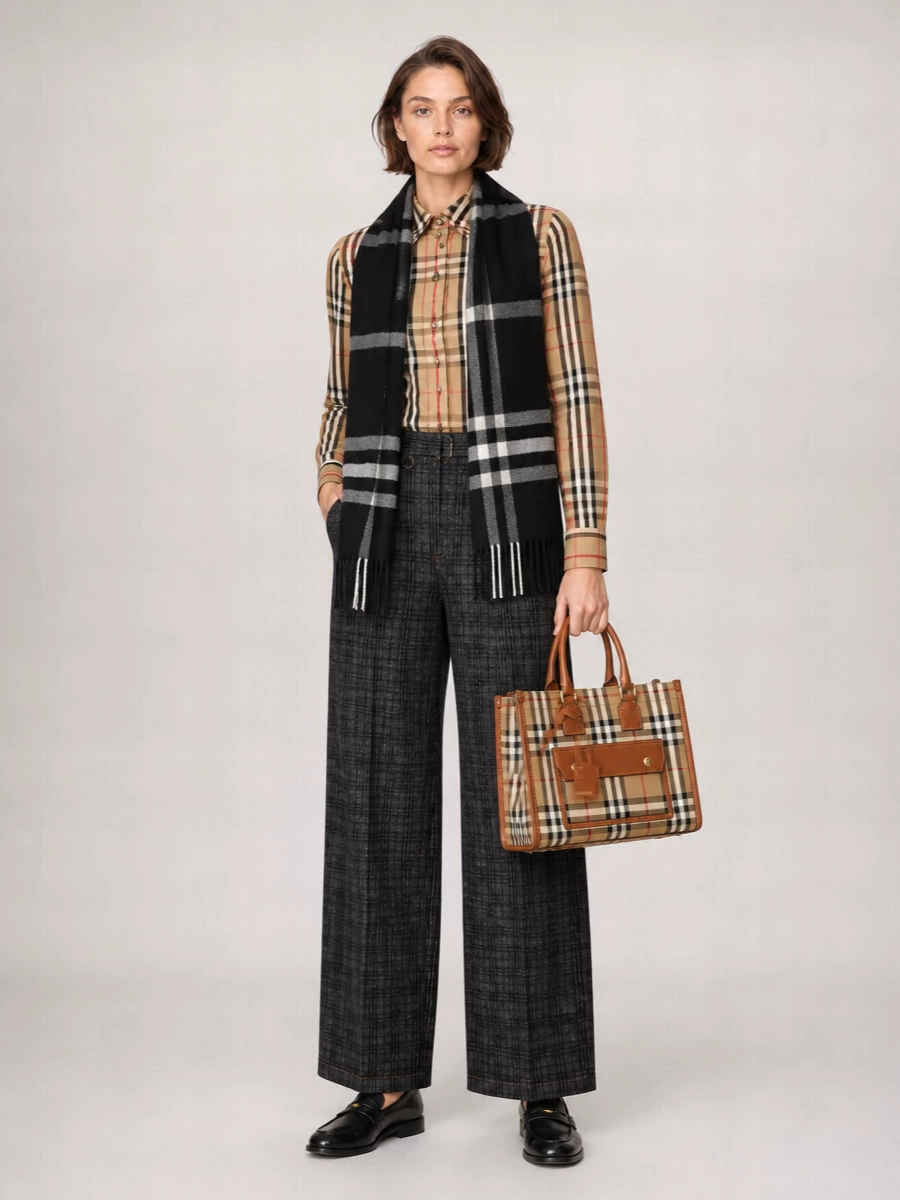 Burberry Checked Shirt