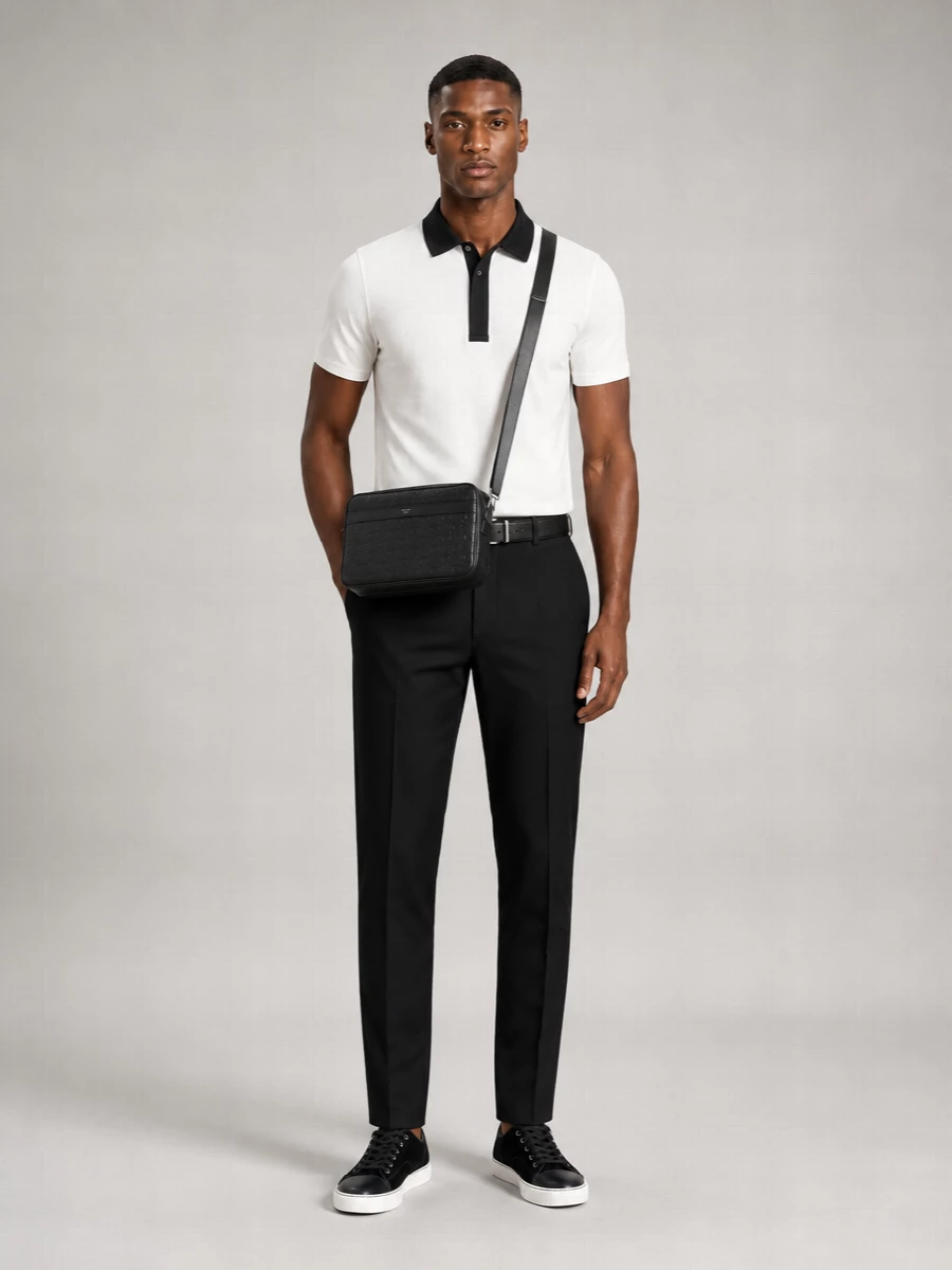 Lanvin Leather Low-Top Sneakers