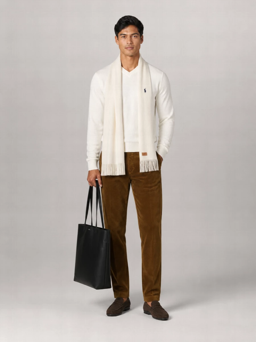 Polo Ralph Lauren Ribbed Crewneck Sweatshirt
