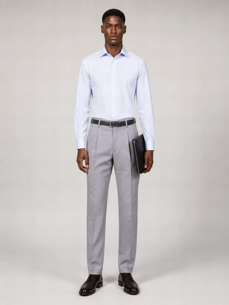 Brioni Cotton Long-Sleeve Shirt
