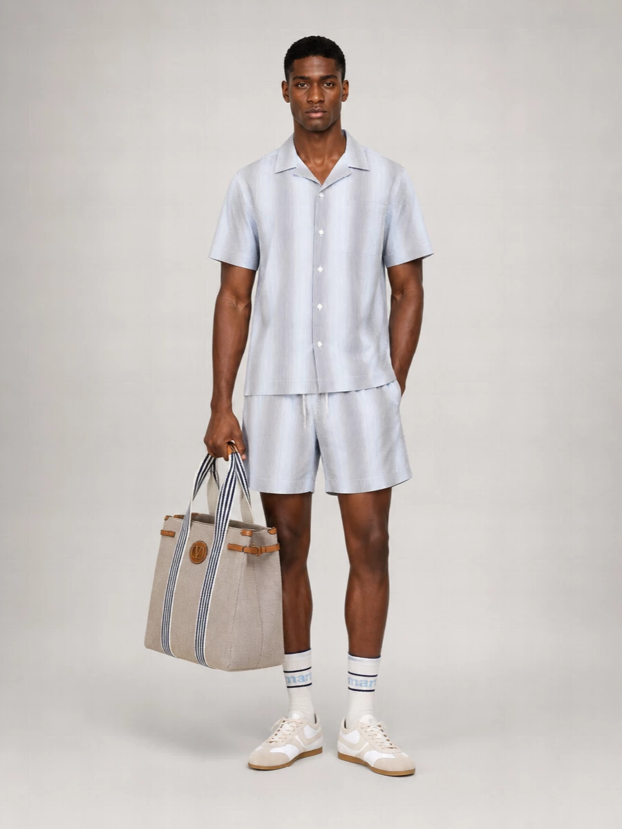 Dries Van Noten Printed Cotton Bermuda Shorts