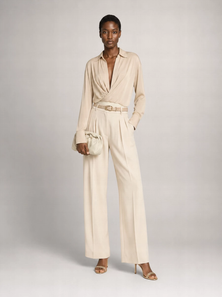 The Andamane Viscose Paloma Bodysuit