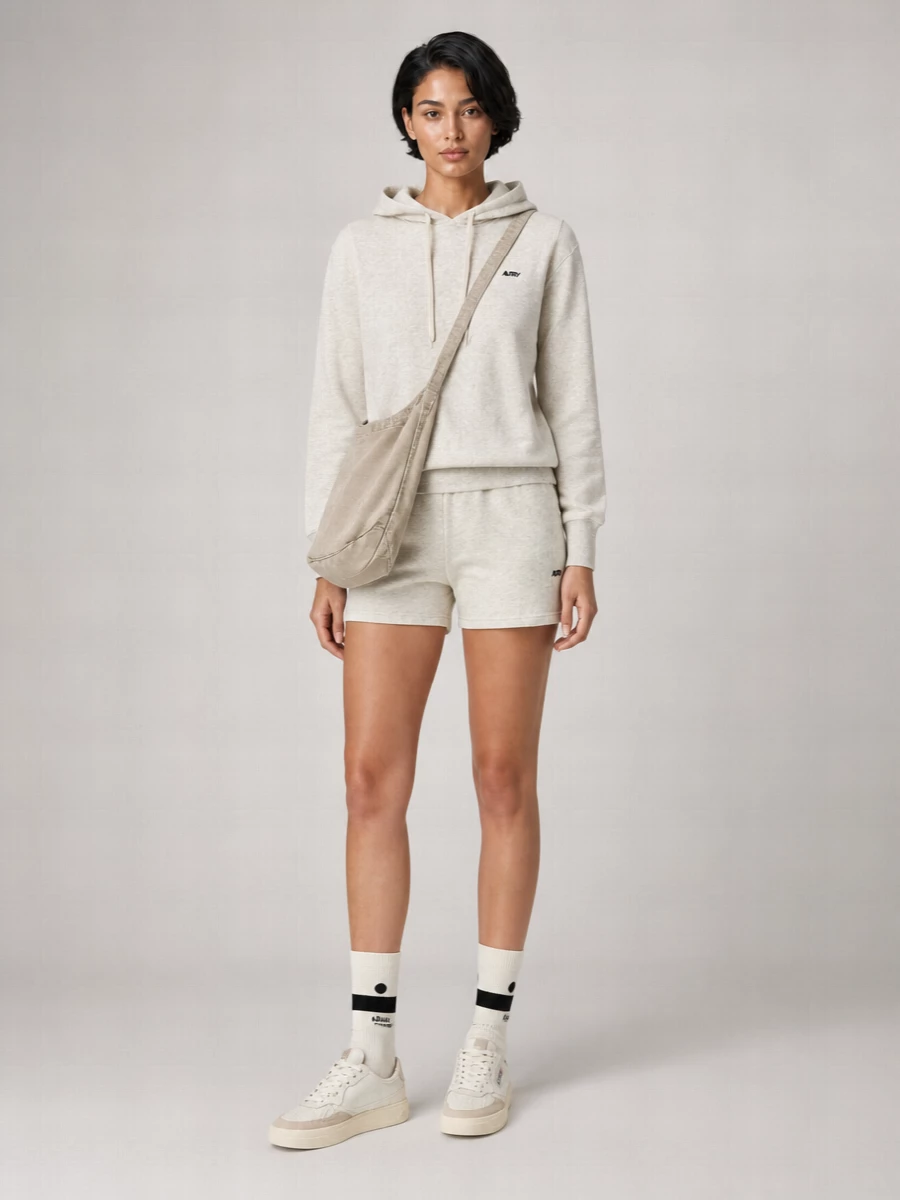 Autry Leather Suede Panel Lace-Up Sneakers