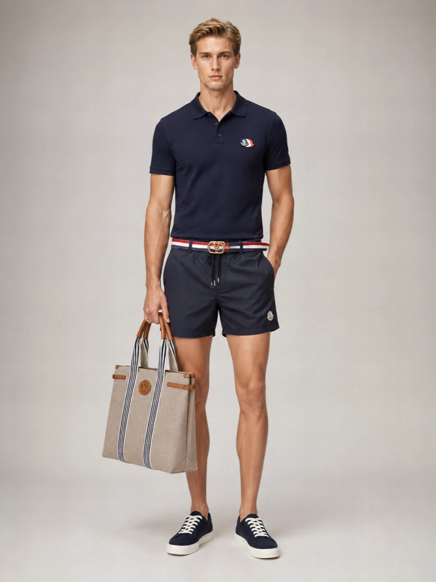 Moncler Cotton Polo Shirt
