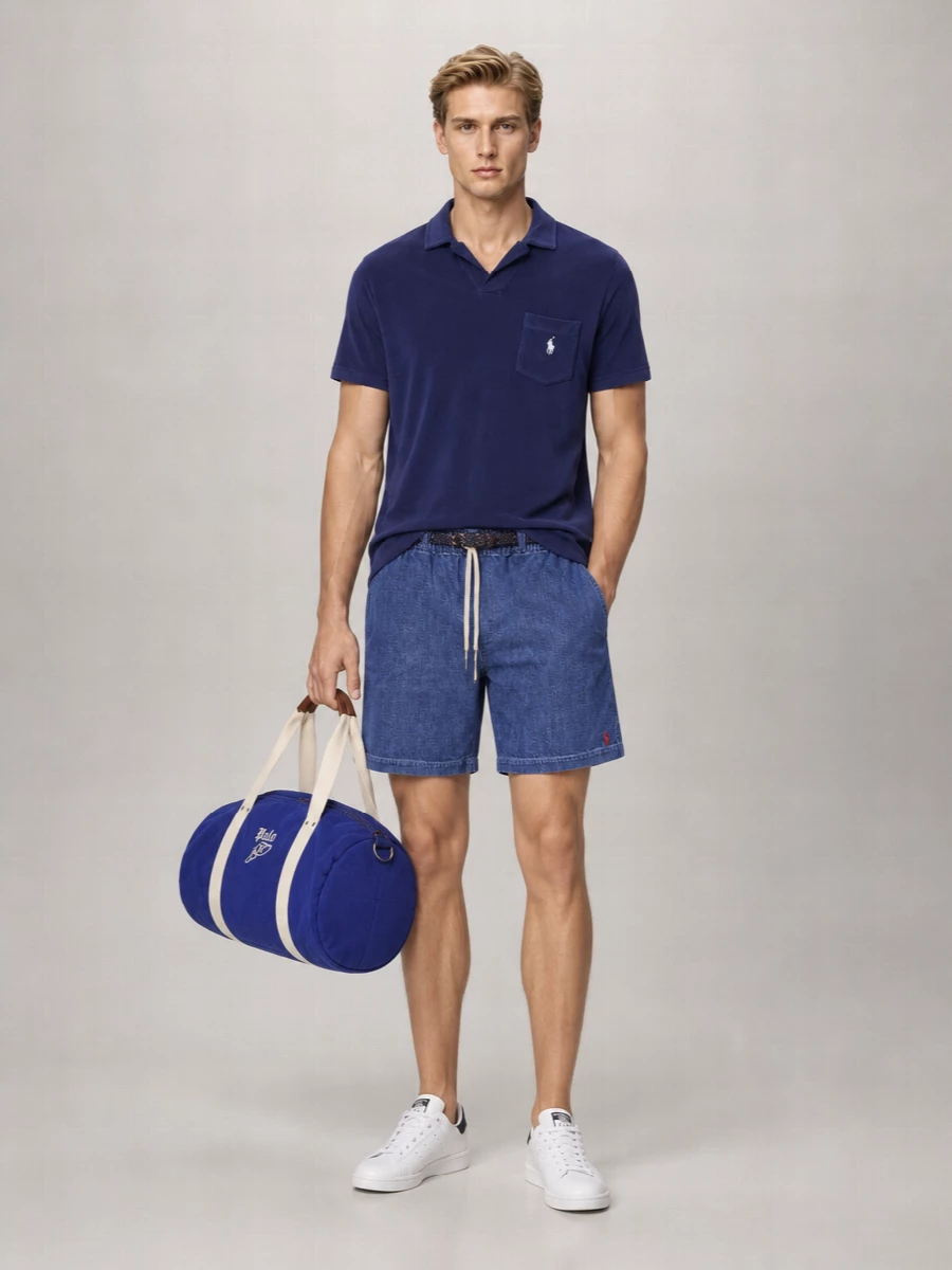 Polo Ralph Lauren Denim Bermuda Shorts