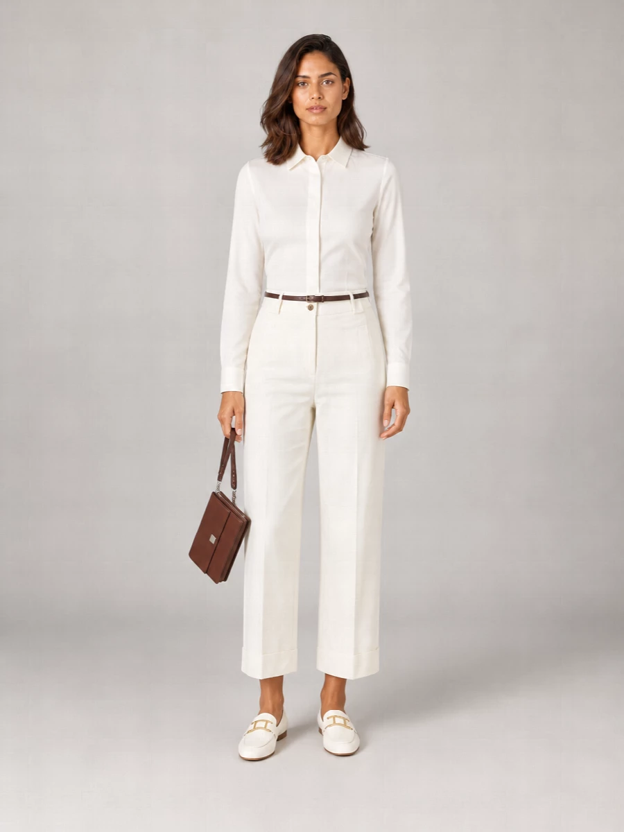 Max Mara Cropped Tailored Trousers