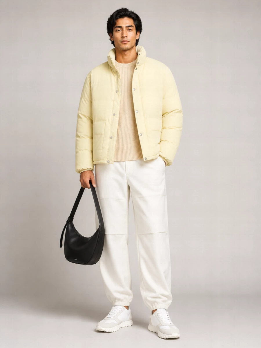 Jil Sander Down Hooded Puffer Jacket