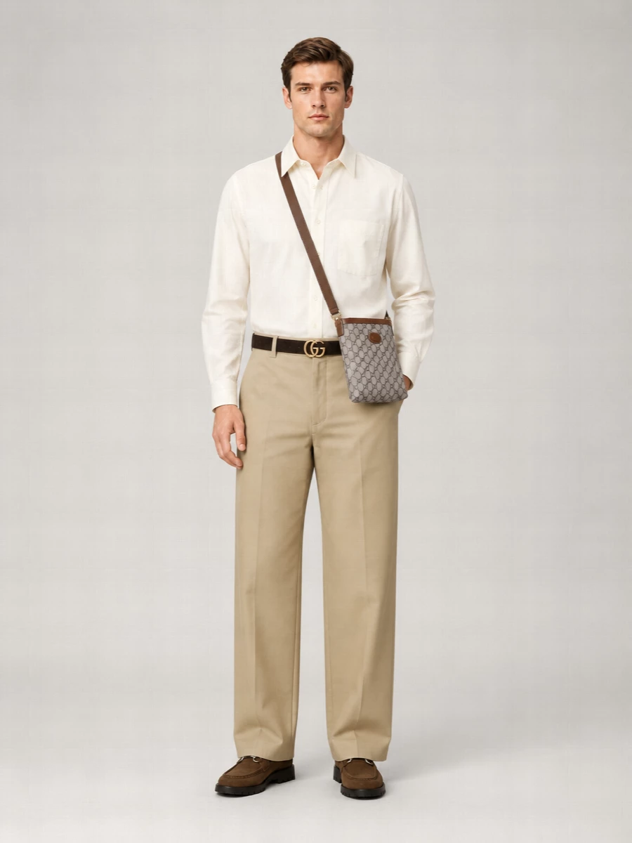 Gucci Suede Leather Belt