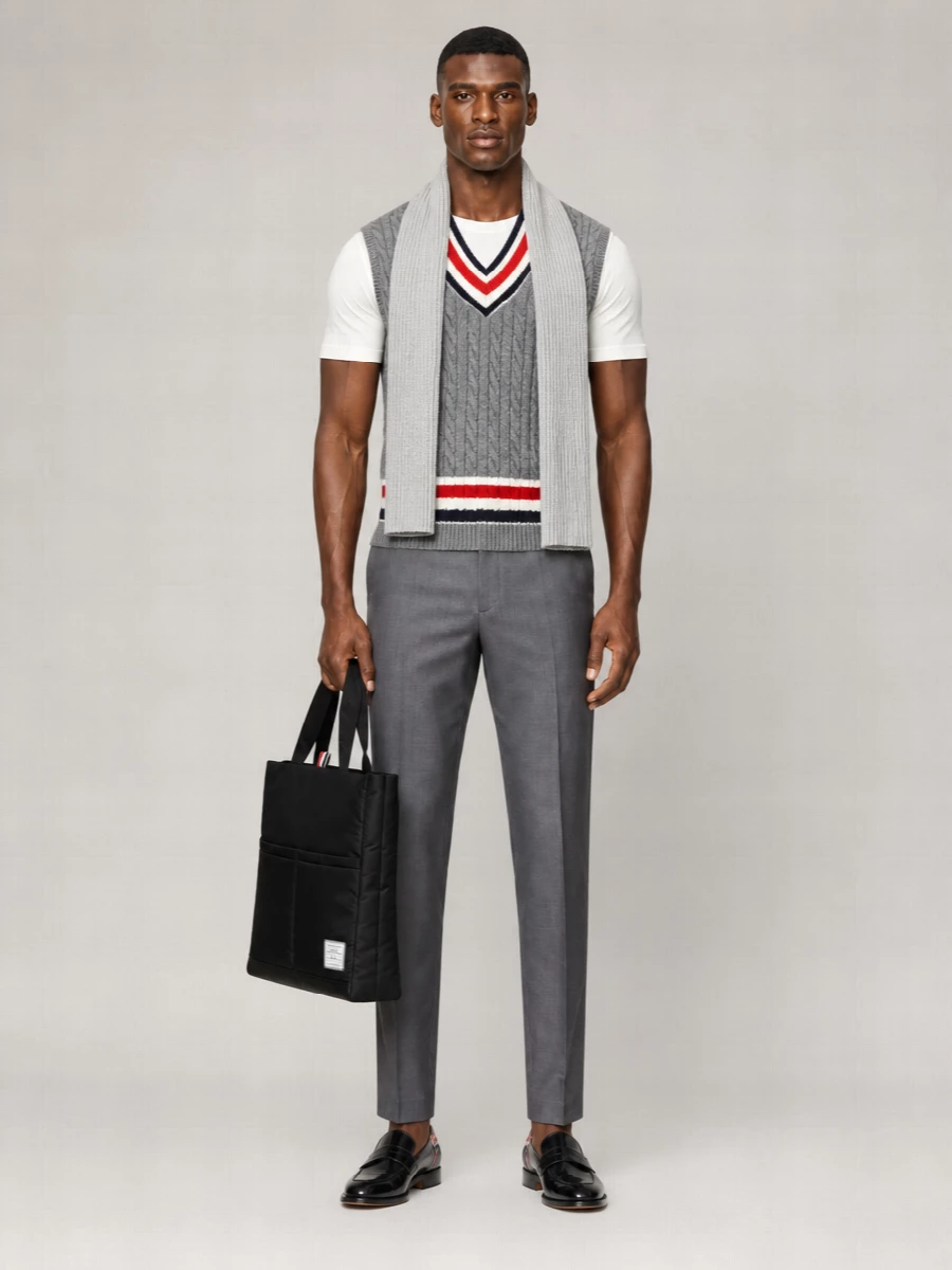 Brunello Cucinelli Ribbed Cashmere Scarf