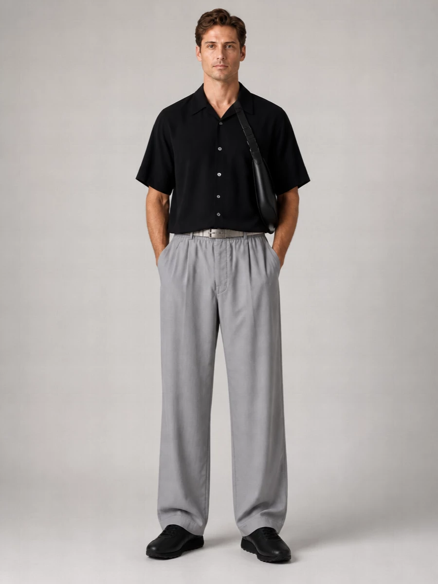 Our Legacy Cupro Short-Sleeve Shirt