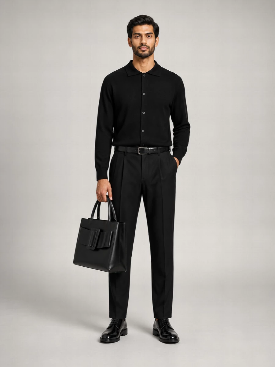 Dunst Wide-Leg Tailored Trousers