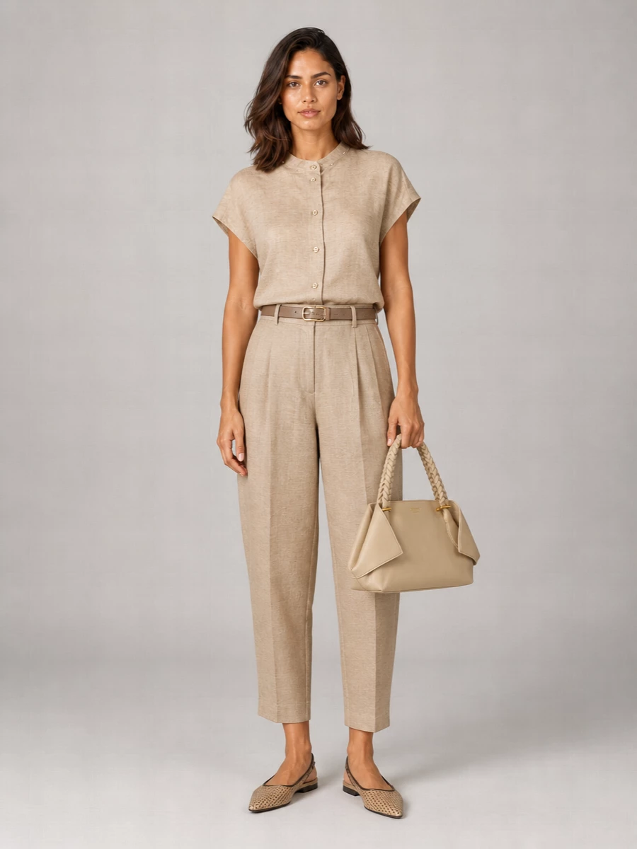 Fabiana Filippi Cropped Trousers