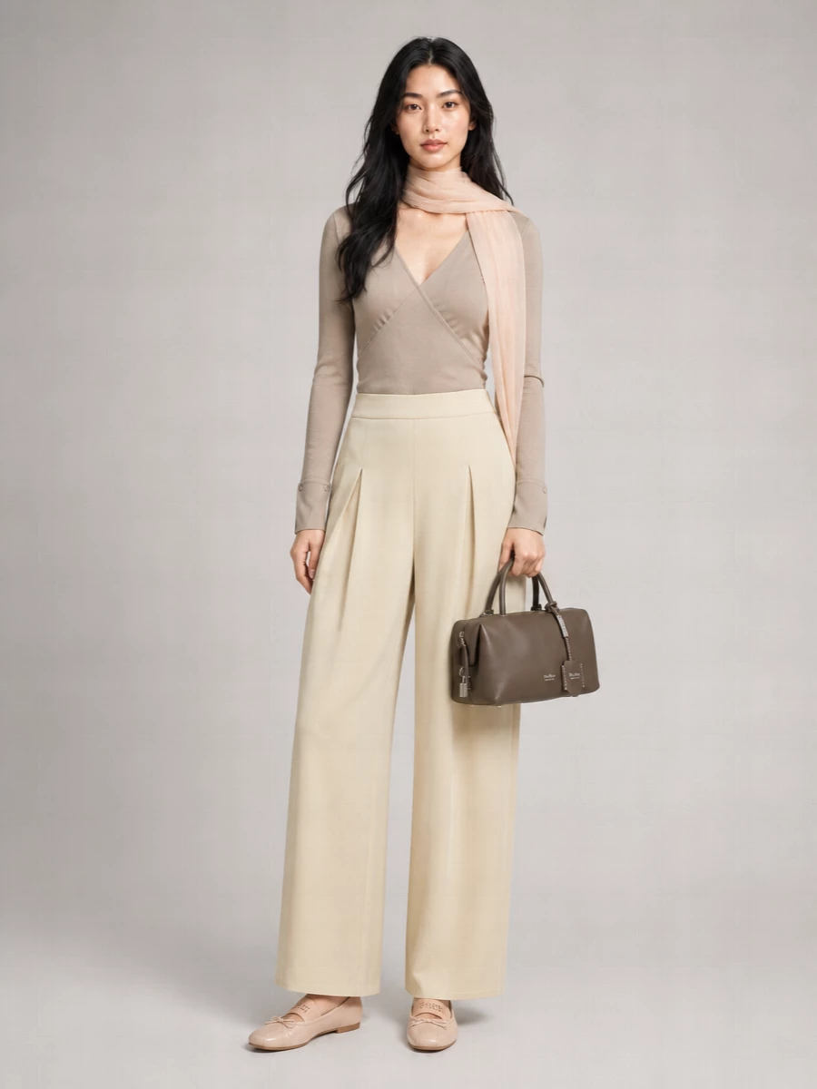 Max Mara Virgin Wool V-Neck Sweater