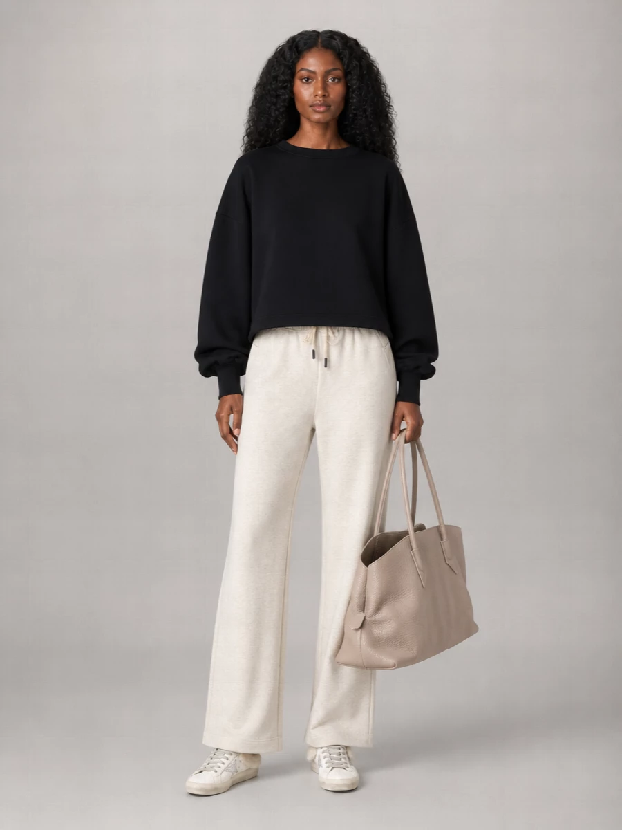 The Attico Medium Leather Shoulder Bag