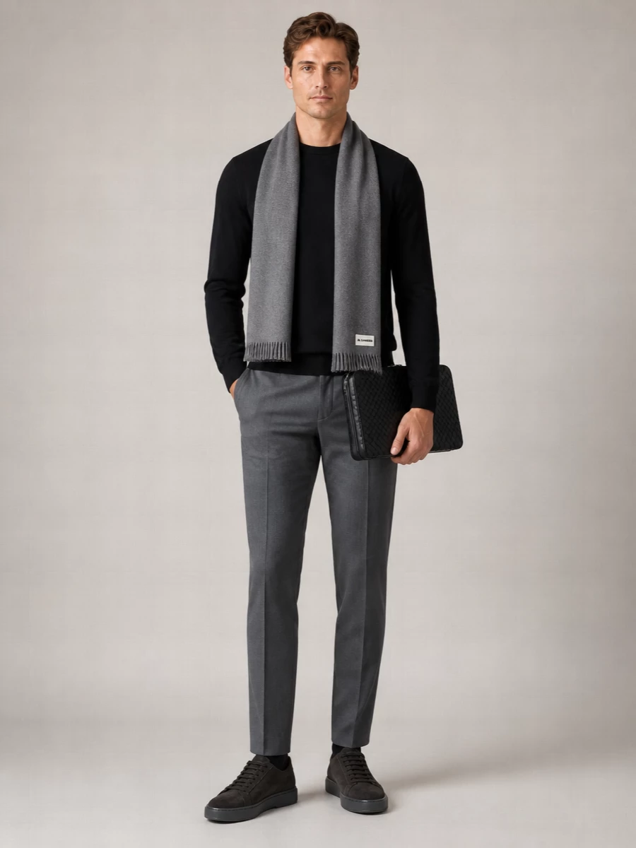 Zanone Wool Crew-Neck Long-Sleeve Jumper