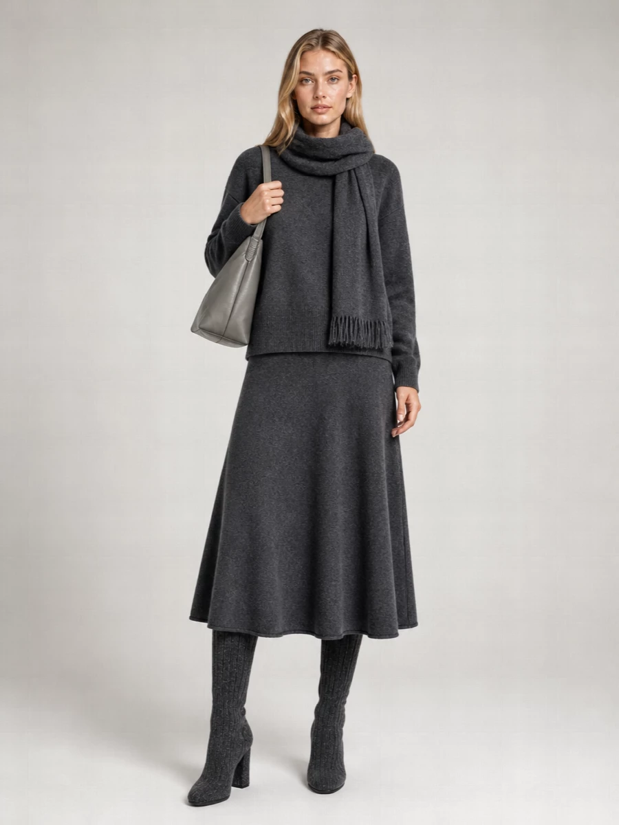 Extreme Cashmere Cashmere Regular-Fit Round-Neck Long-Sleeve Sweater