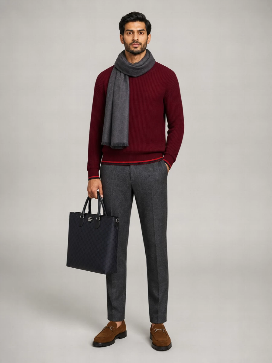 Gucci Cashmere Wool Crewneck Jumper