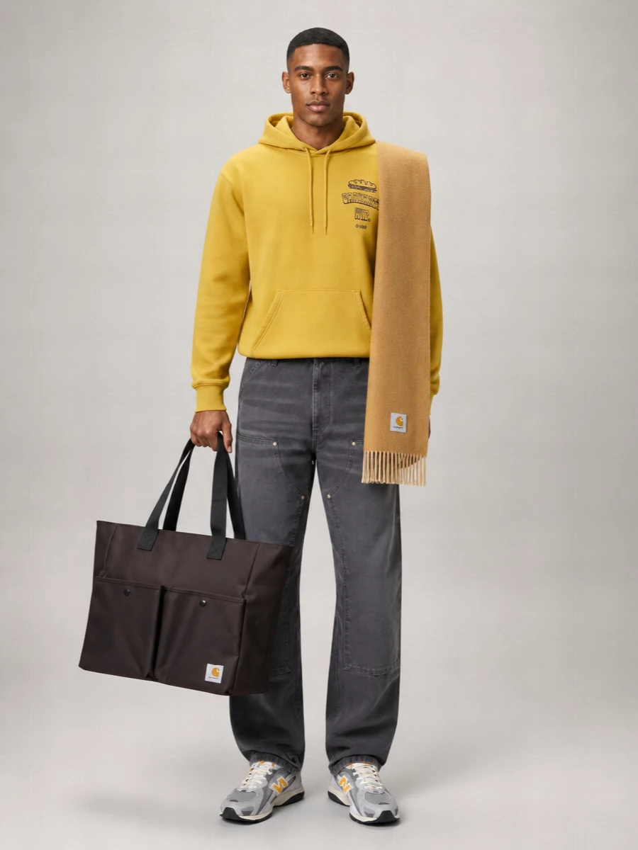 Carhartt Wip Cotton Sandwich Hoodie
